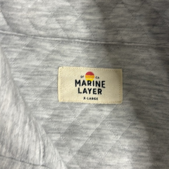 Marine Layer Corbet Funnel Neck Pullover in Gray - Picture 8 of 8